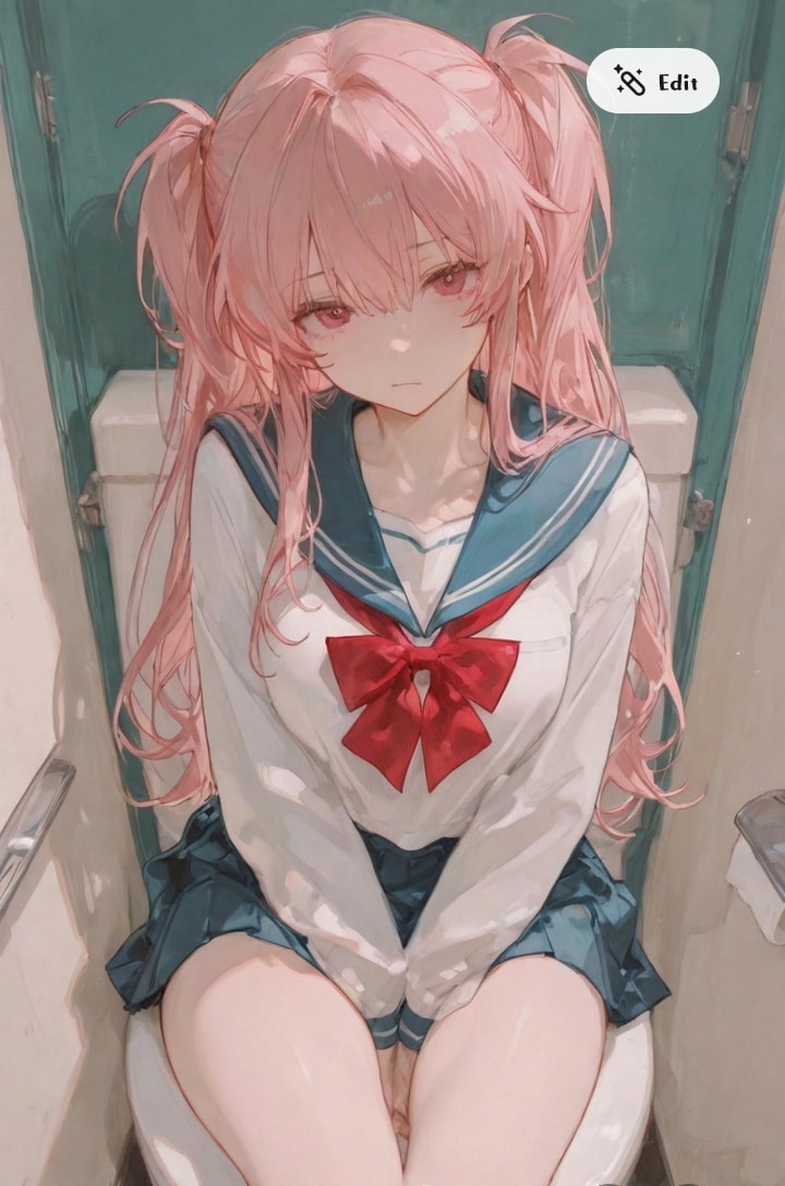 美琴をトイレに連れ込む②