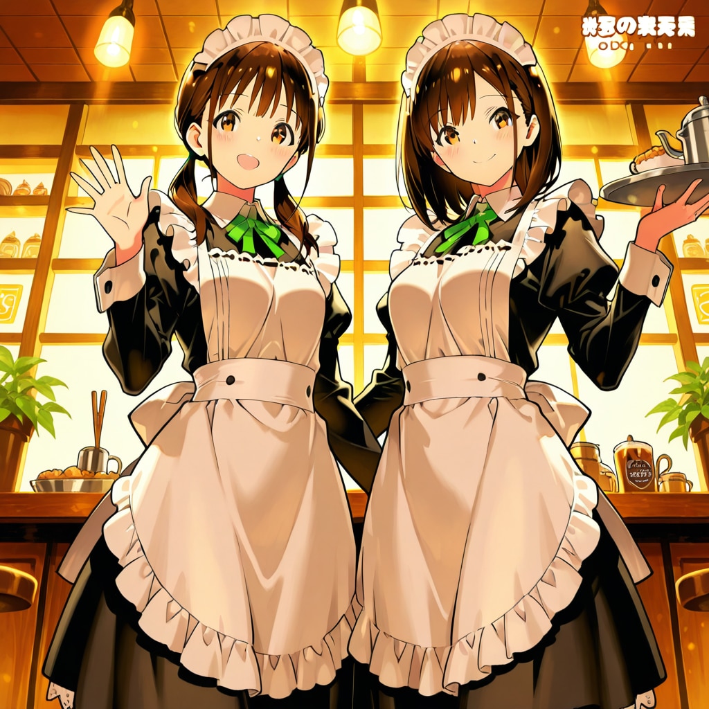 看板メイド、誕生