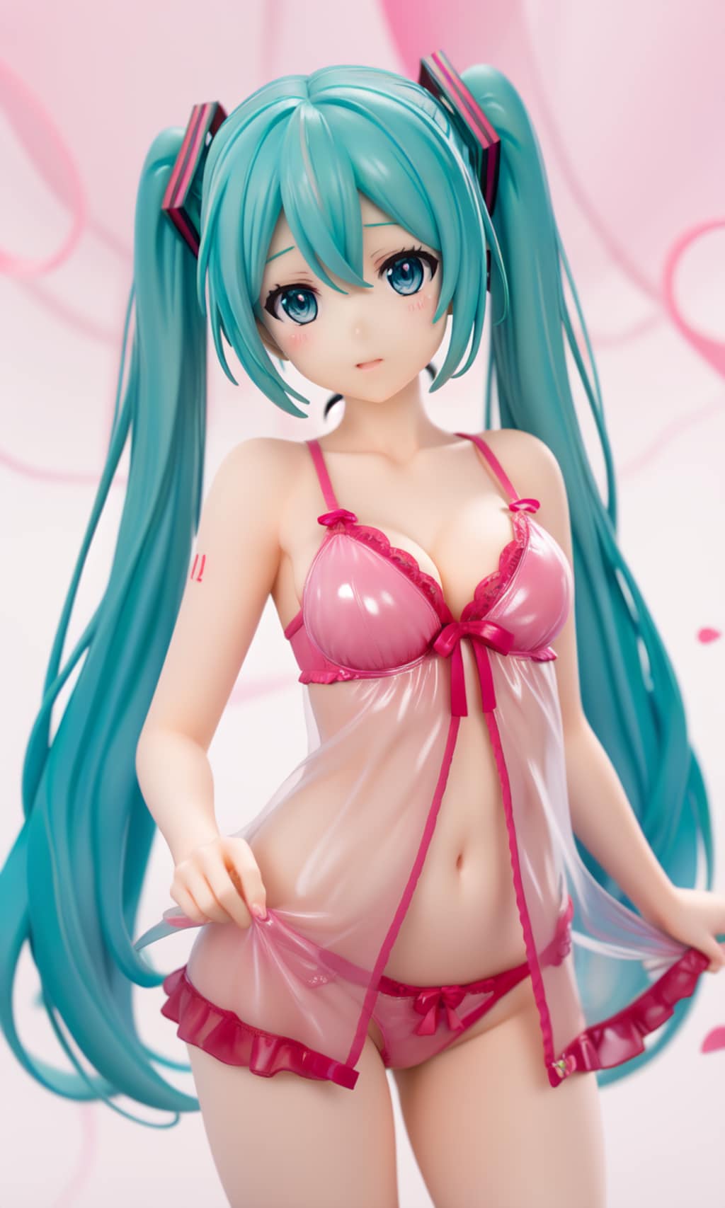 フィギュア風 初音ミク ランジェリー