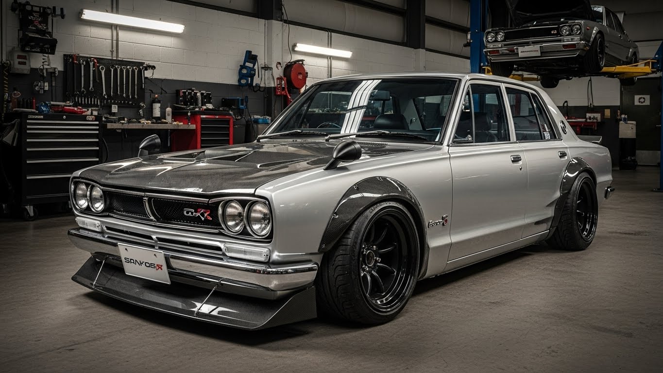 スカイライン2000GT-R  ４ドア | の人気AIイラスト・グラビア