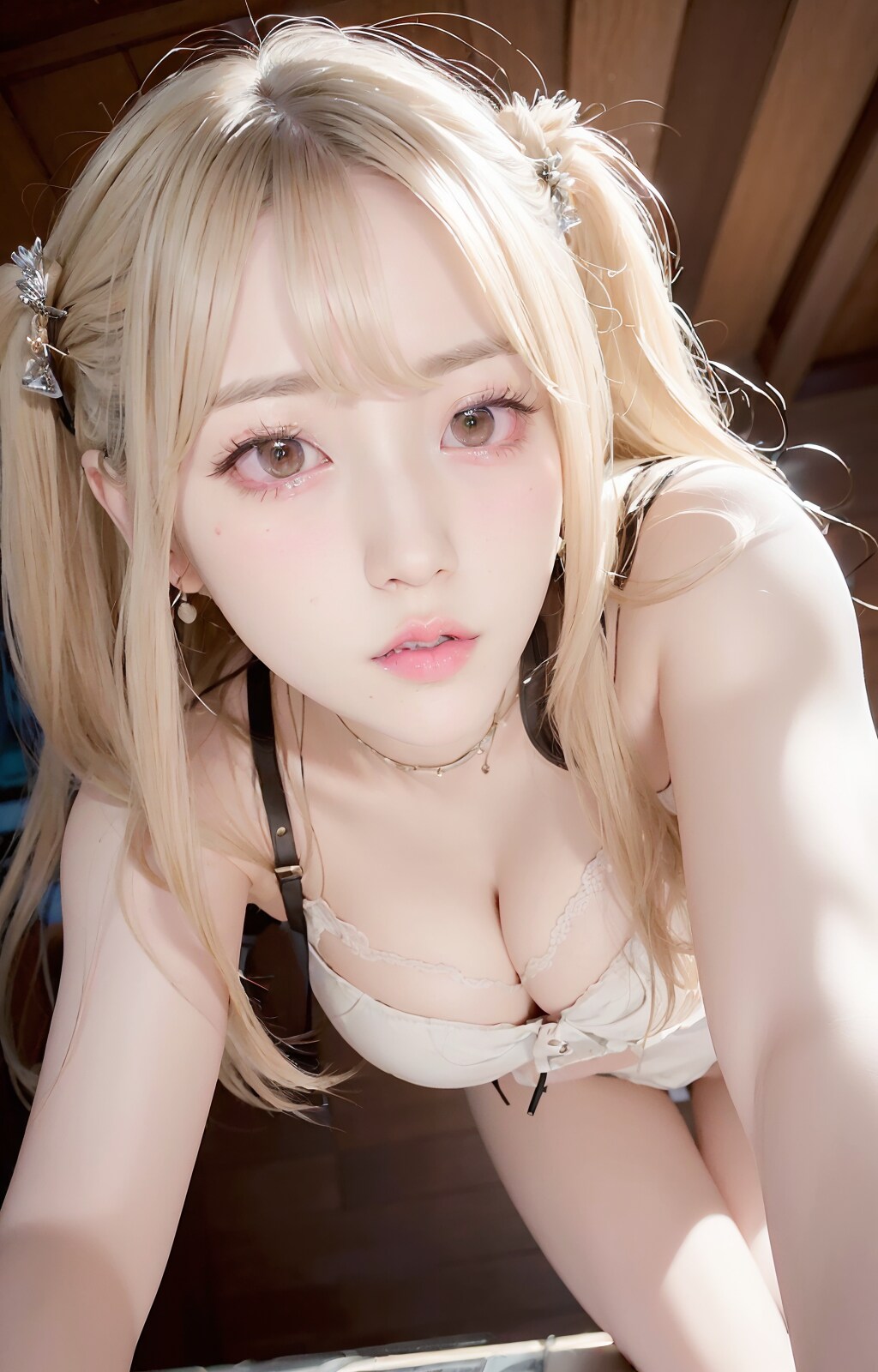 じっとしててね