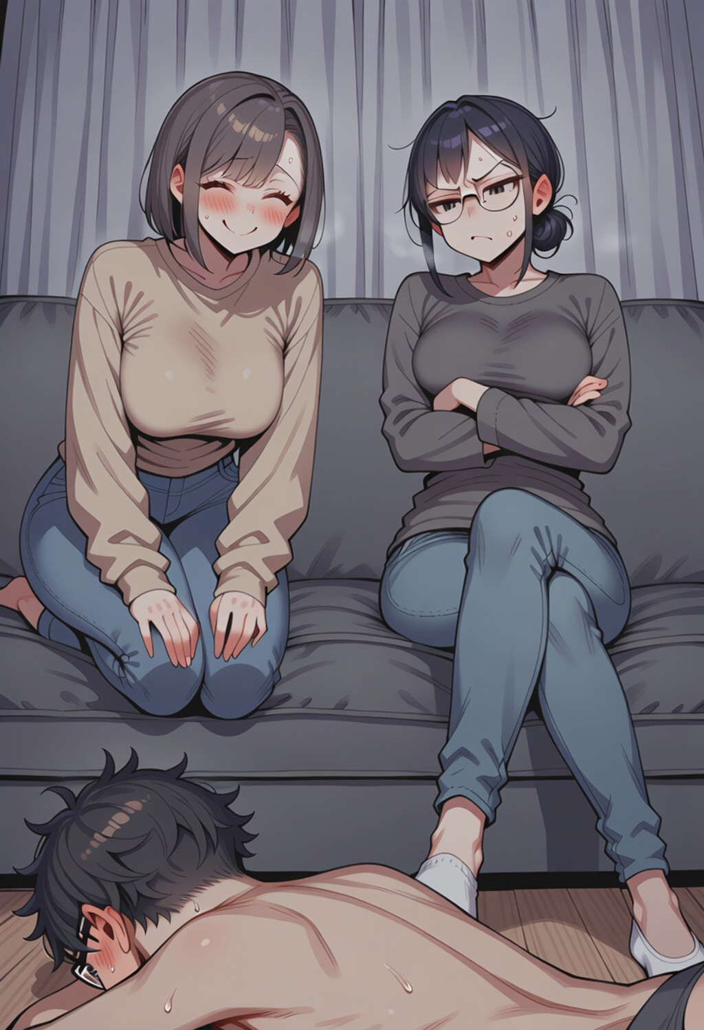 ねえ なによろこんでんの？