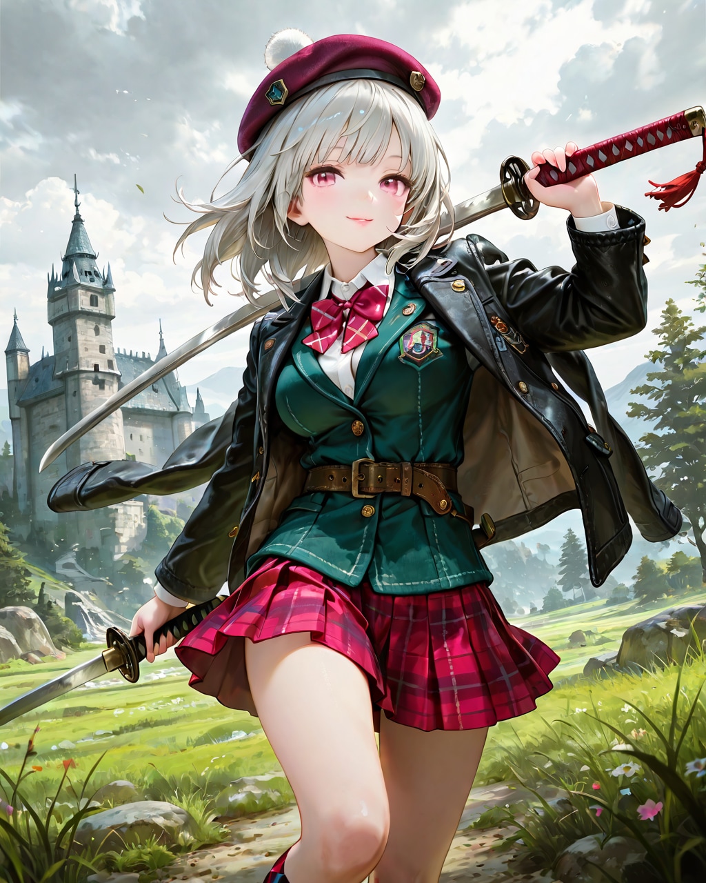 キルト✖️刀（おはよう#201) | の人気AIイラスト・グラビア