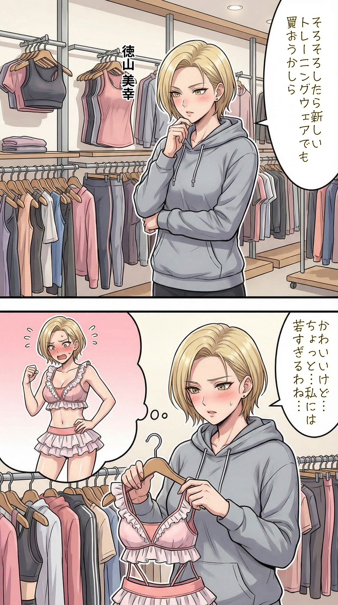 買い物をするタワマン妻【徳山美幸】編