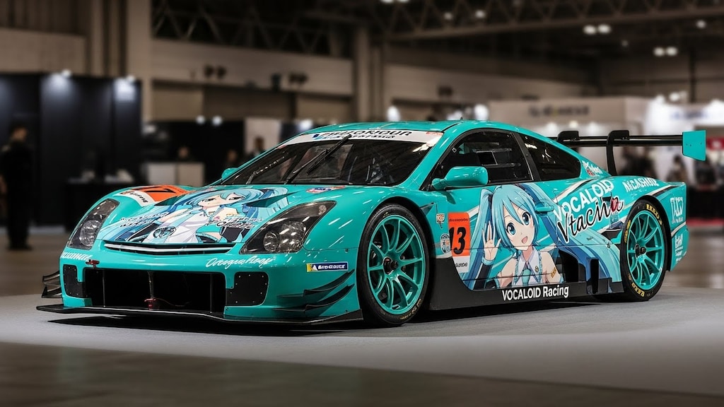 ボーカロイドレーシングプリウスレーシングカー