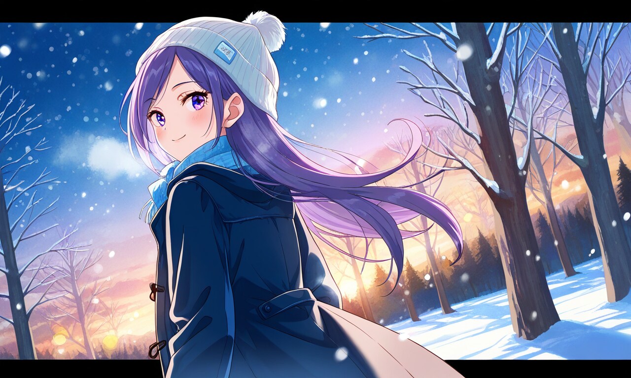 Sunset snow⛄蒼乃美希。