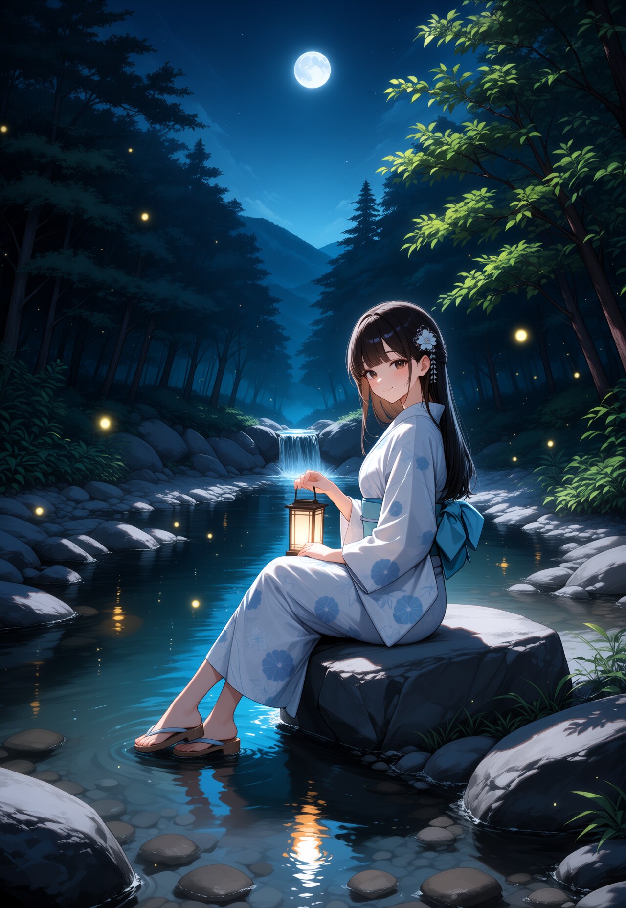 夏の夜 | の人気AIイラスト・グラビア