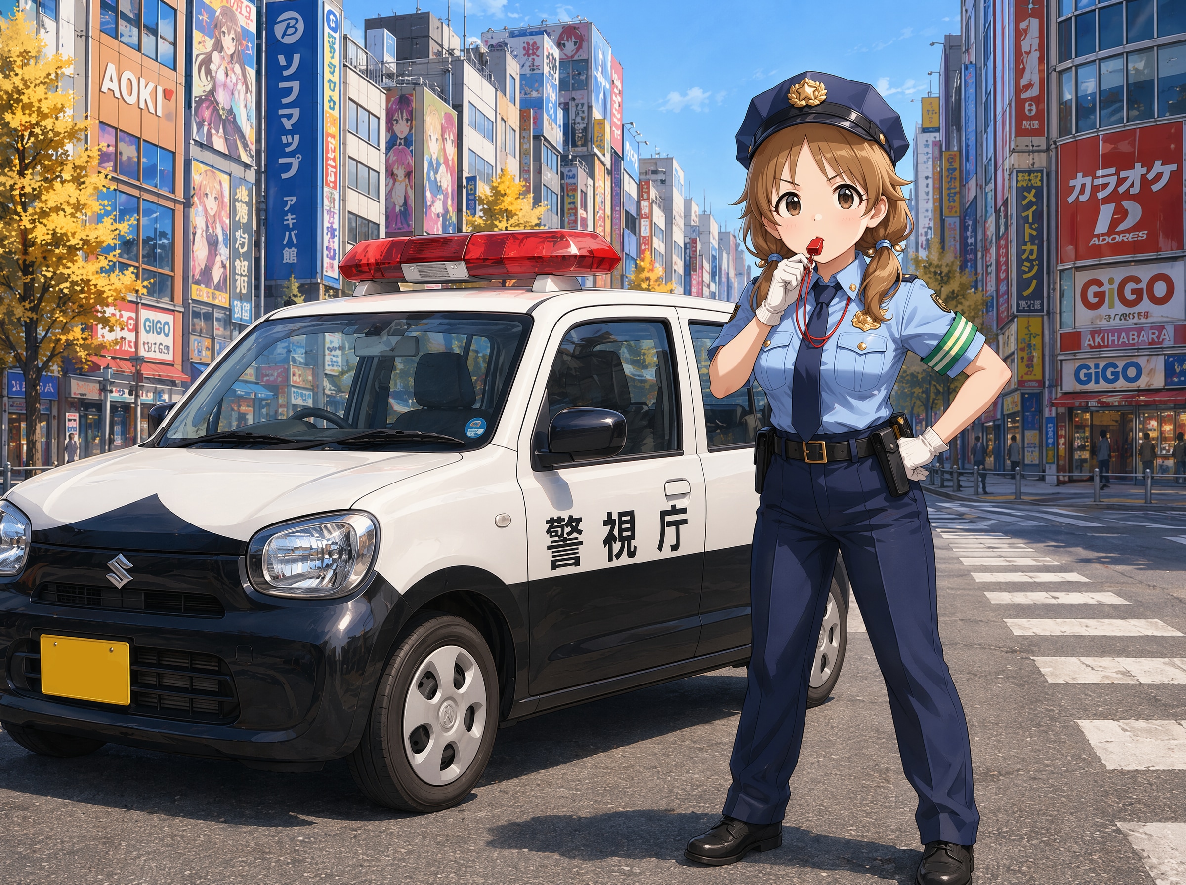 職務にあたる早苗さん