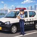 職務にあたる早苗さん 3枚目