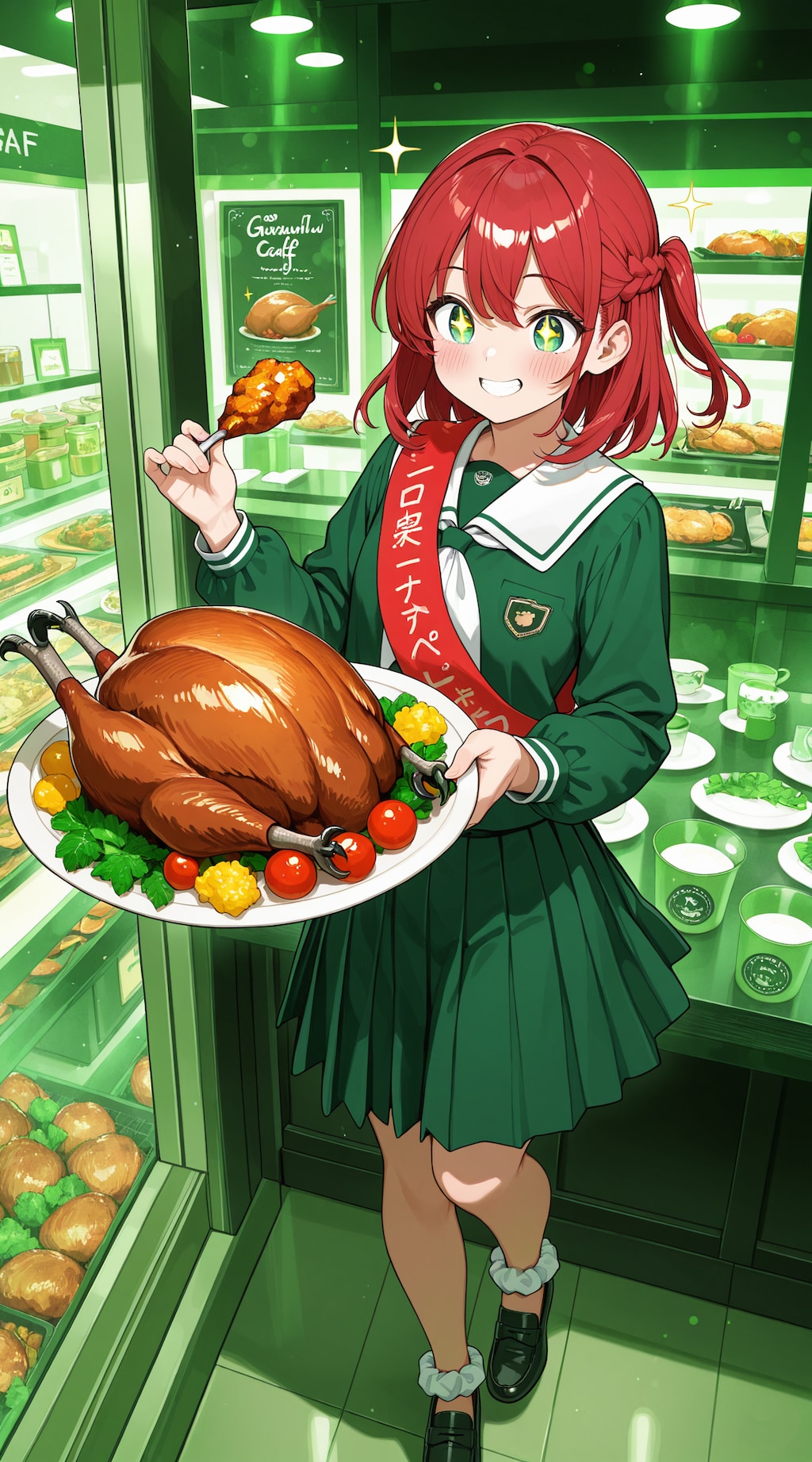 みんなでレストラン 1-1 食事