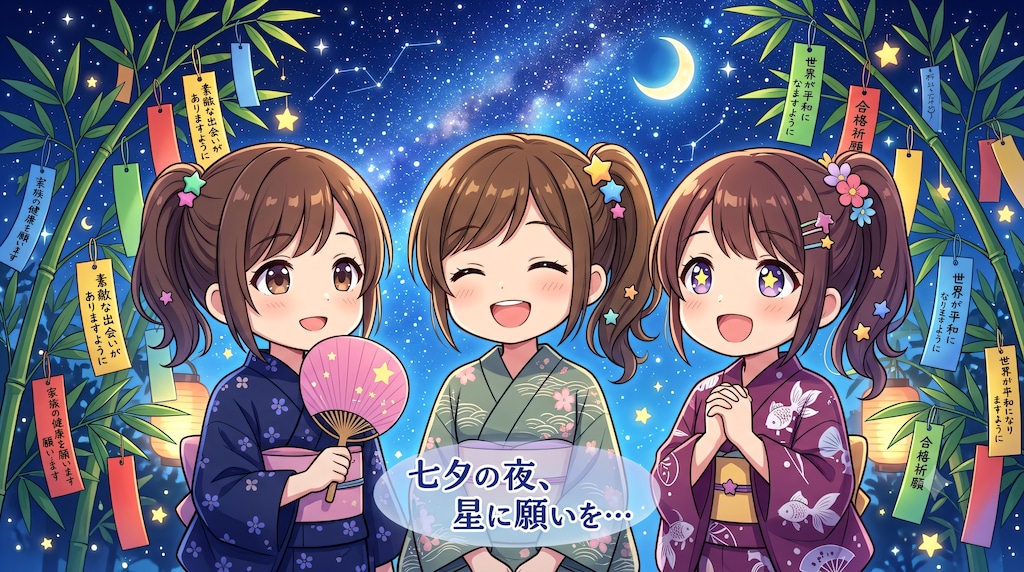【#浴衣×ポニーテール】