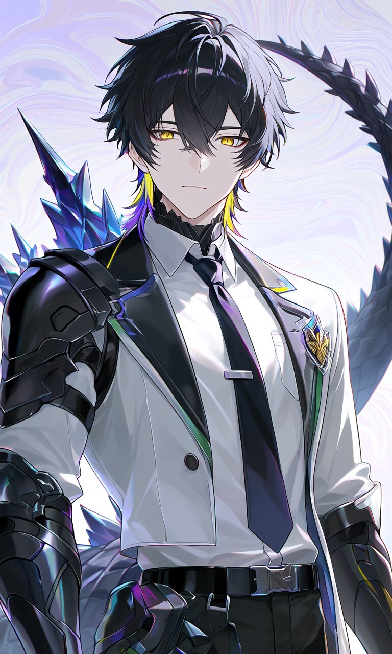 【イケメン】擬人化ゴジラ | の人気AIイラスト・グラビア