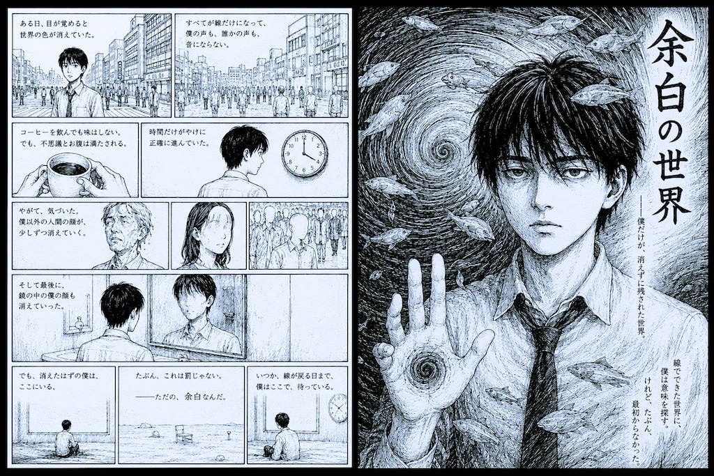 ChatGPTであの先生風の不条理漫画