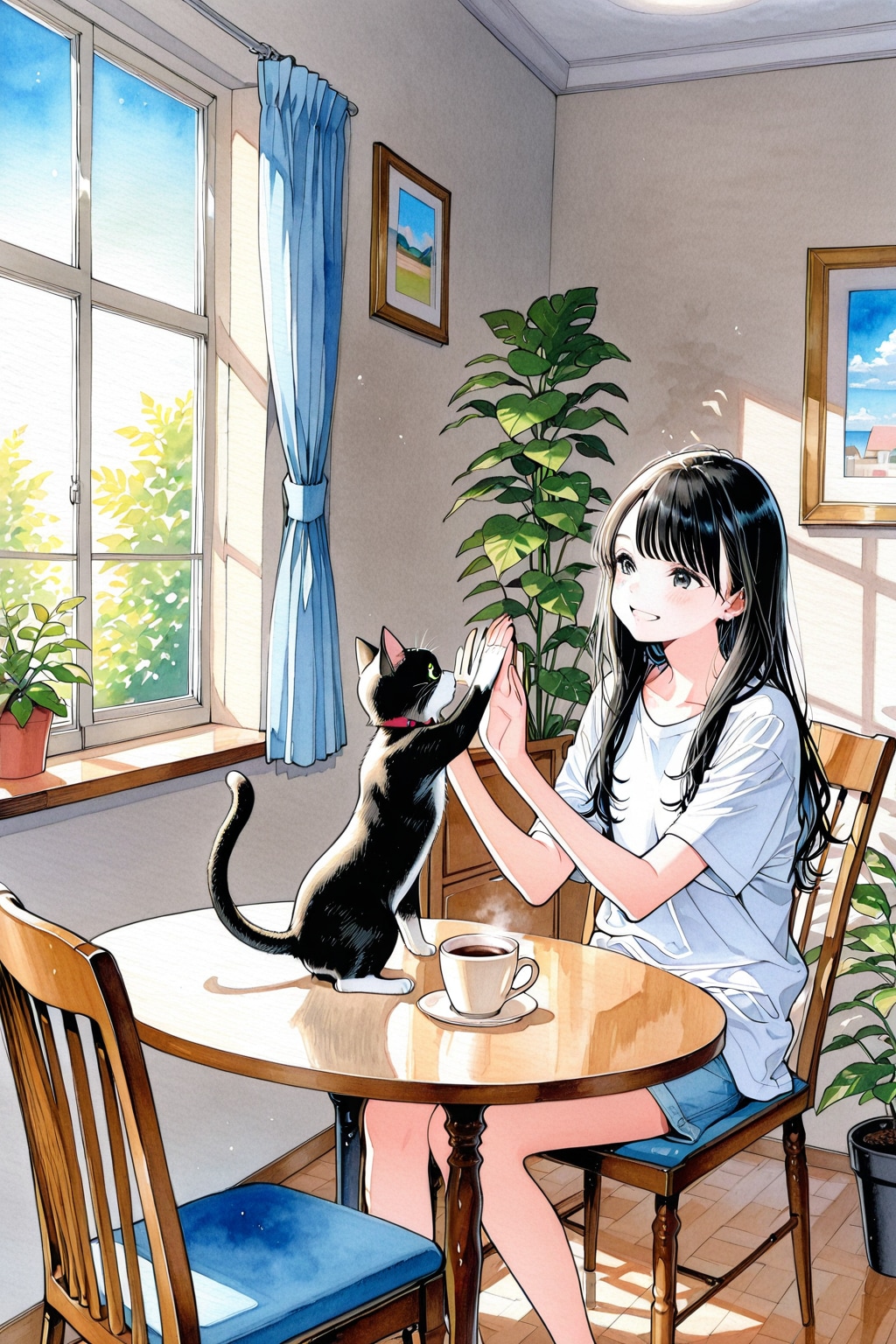 ハイタッチ(PHOENIX)(56) | の人気AIイラスト・グラビア