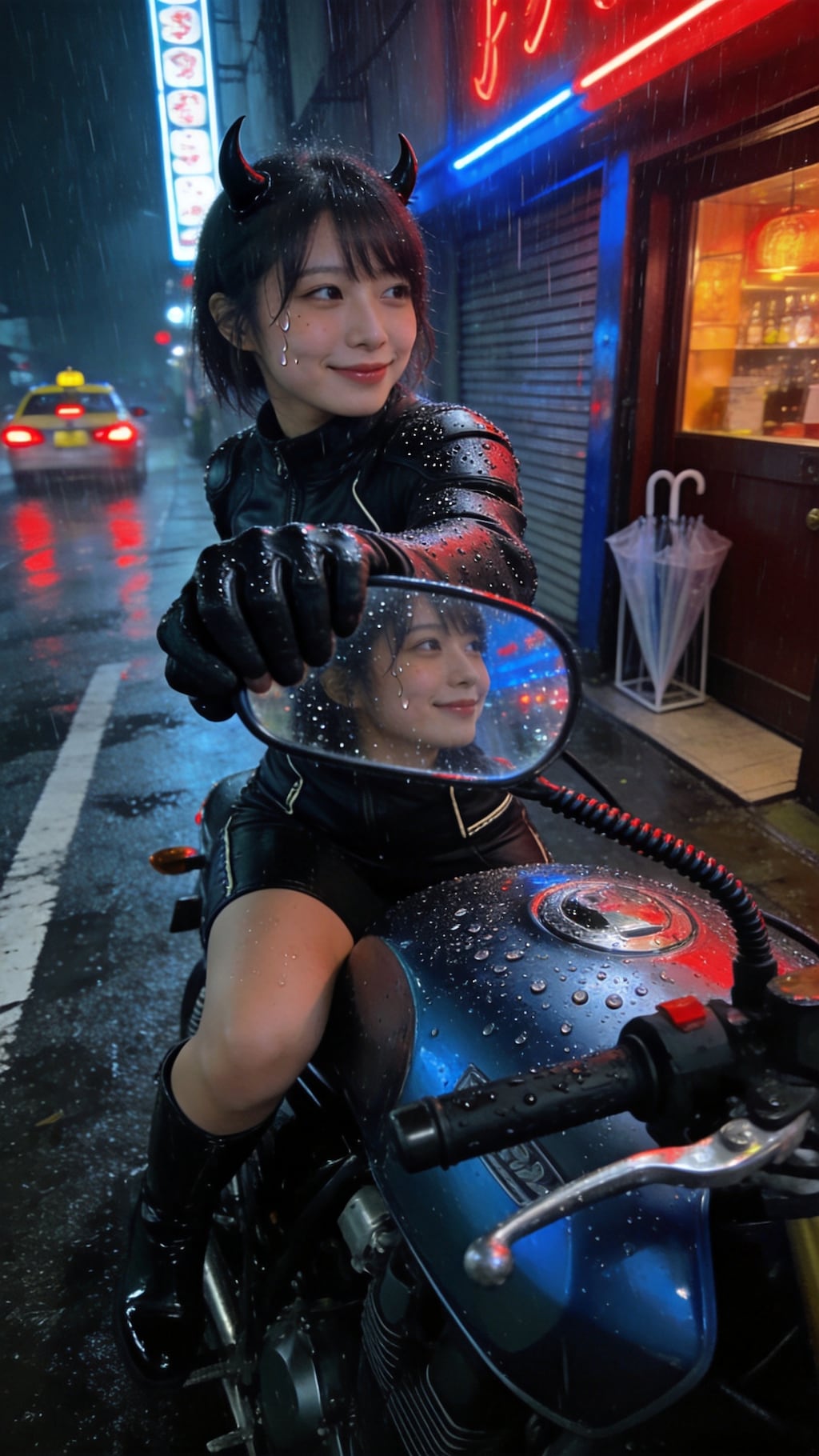 Reflections in the Rain