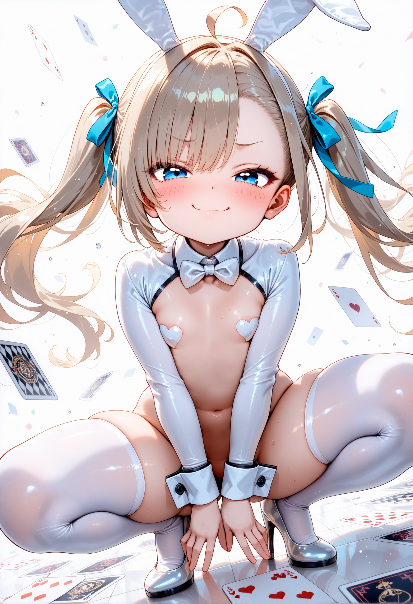 白いうさぎさん