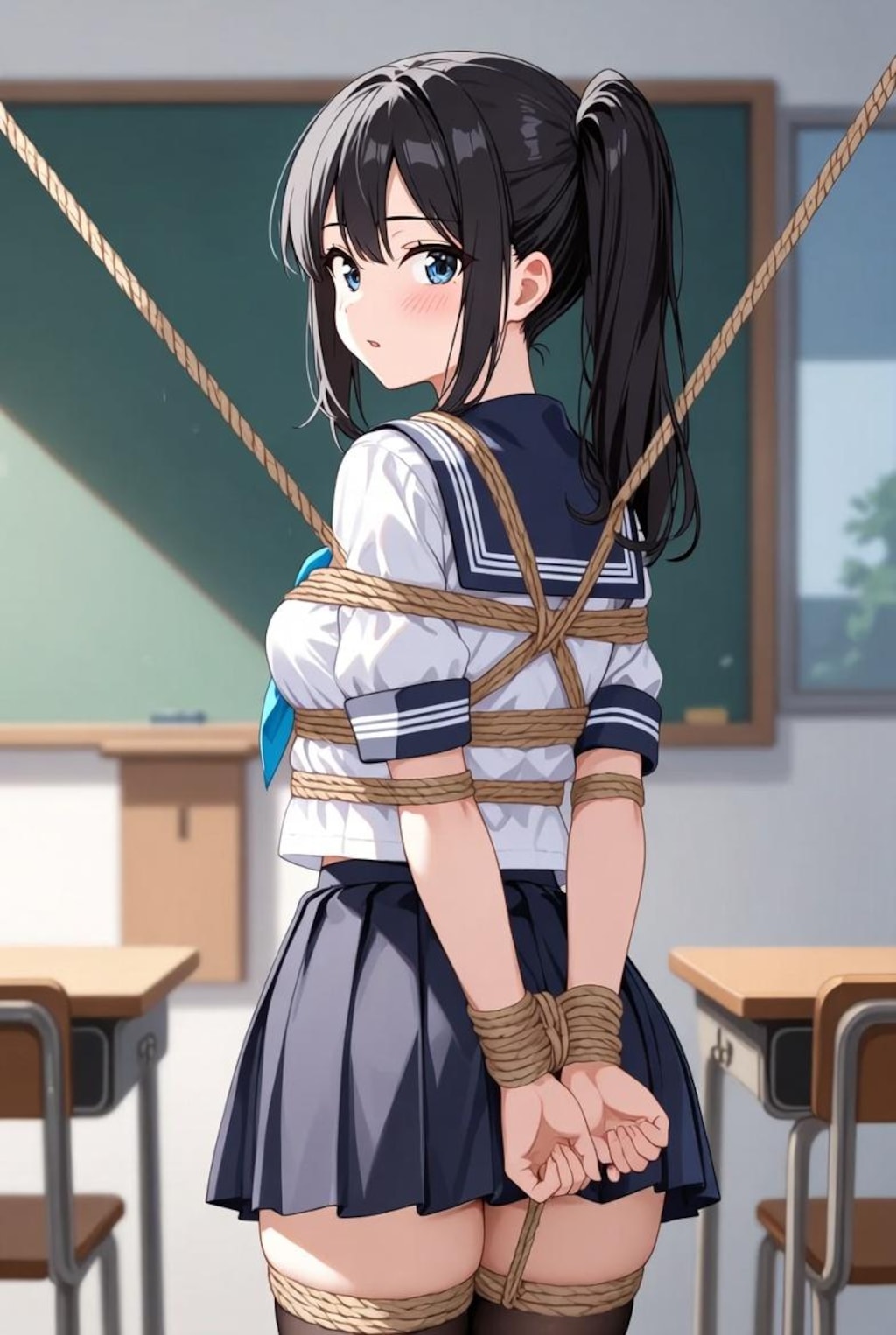 教室緊縛