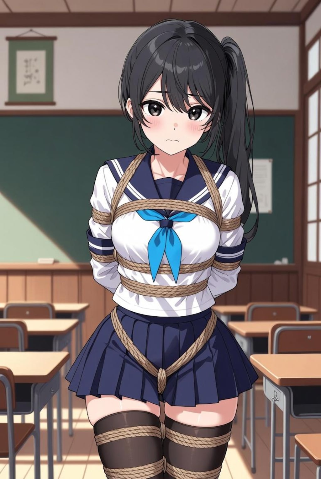 教室緊縛