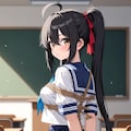 教室緊縛 2枚目
