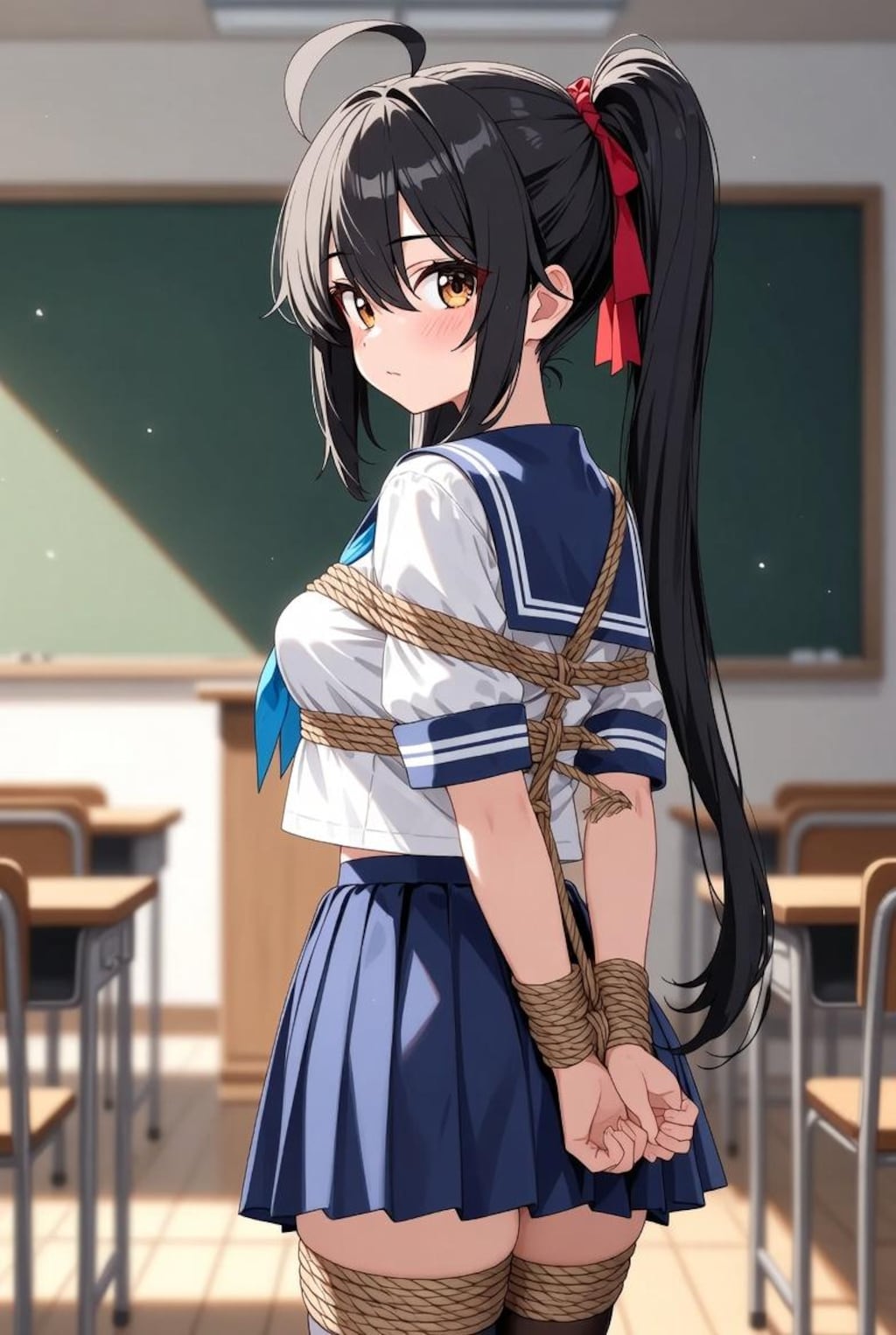 教室緊縛