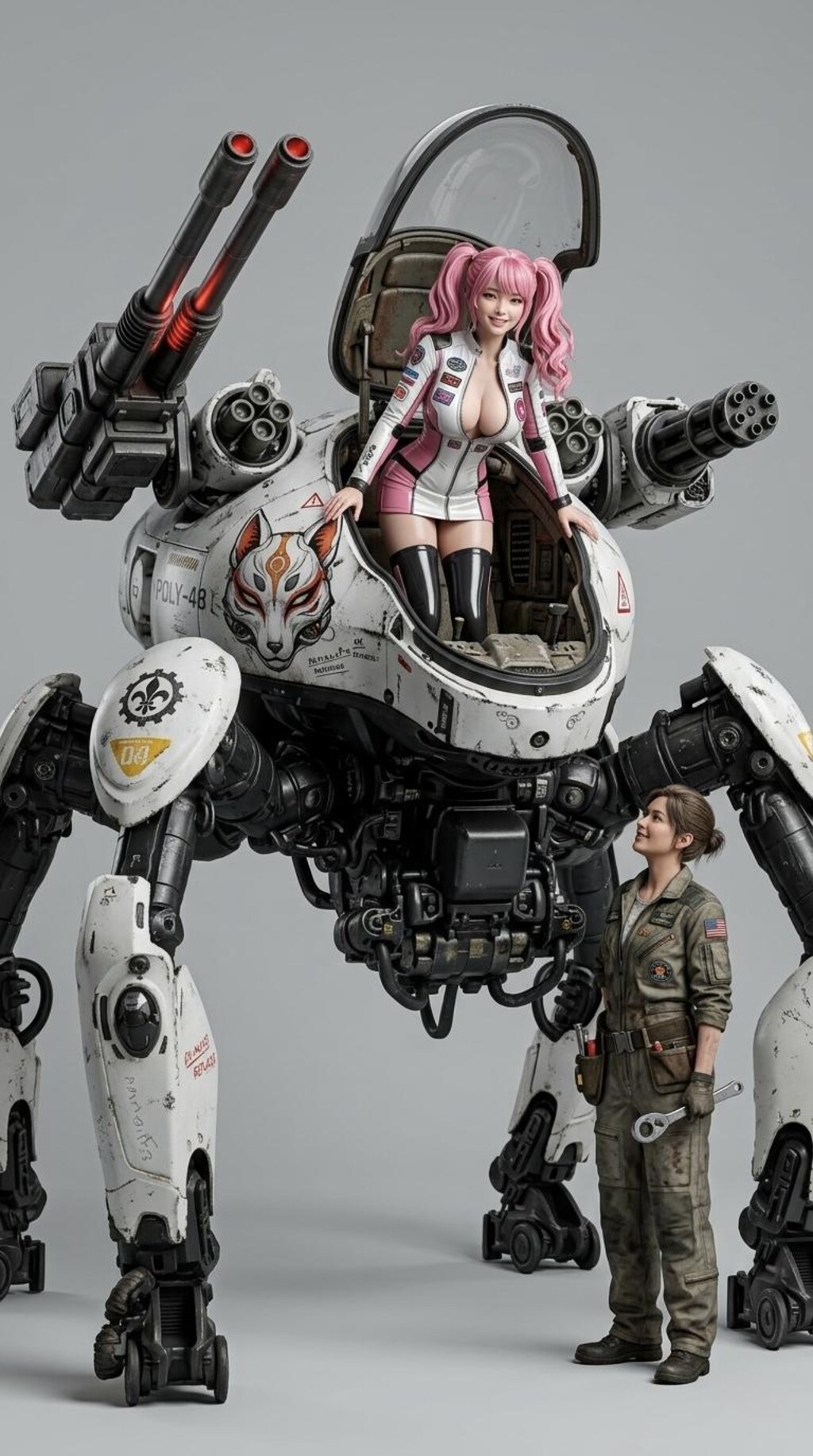 多足歩行兵器と女性パイロット【９】