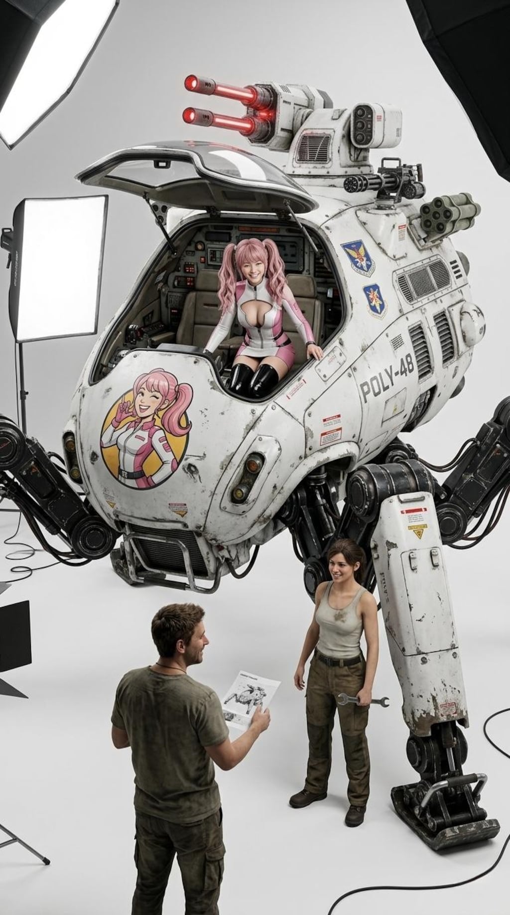 多足歩行兵器と女性パイロット【９】