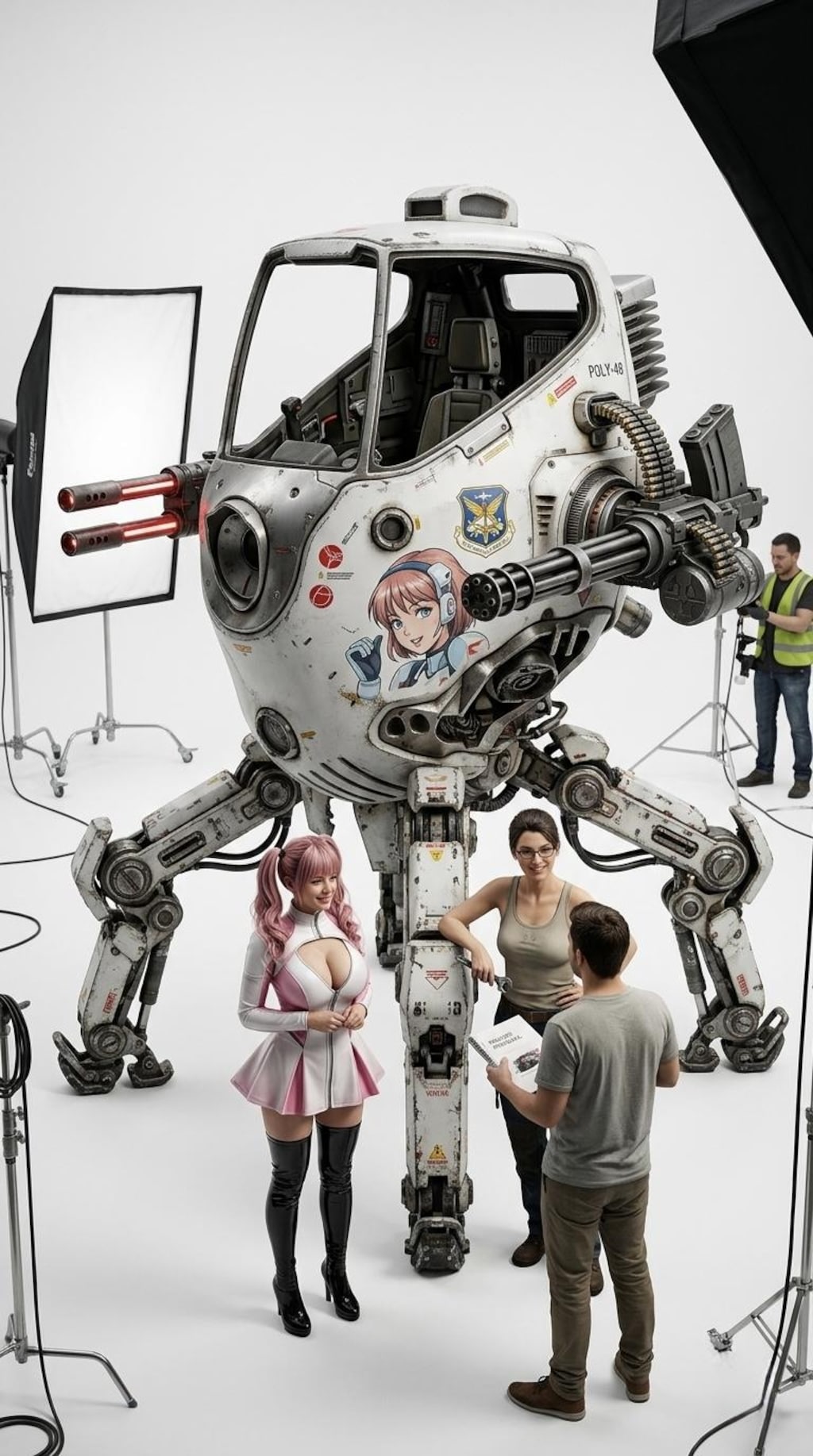 多足歩行兵器と女性パイロット【９】