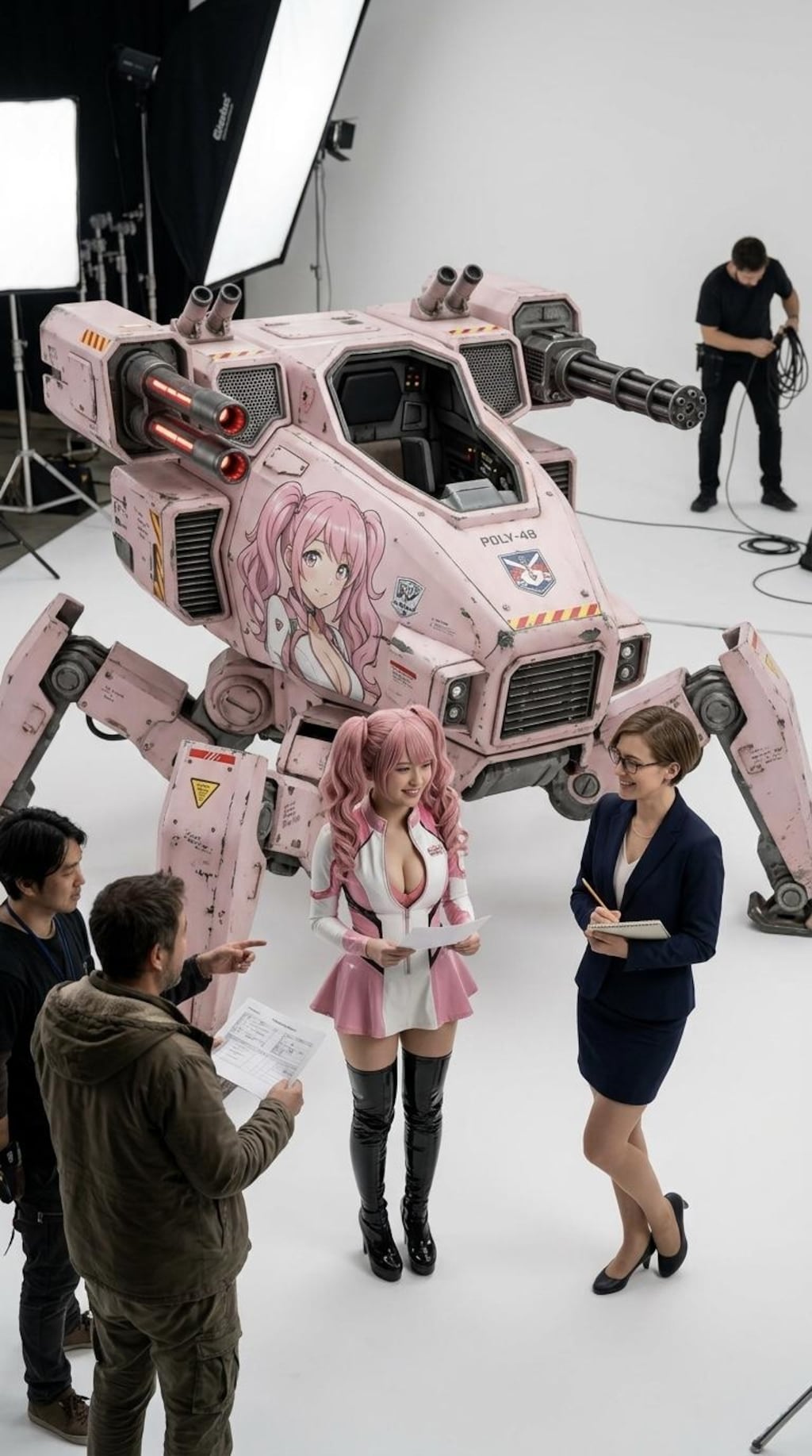 多足歩行兵器と女性パイロット【９】