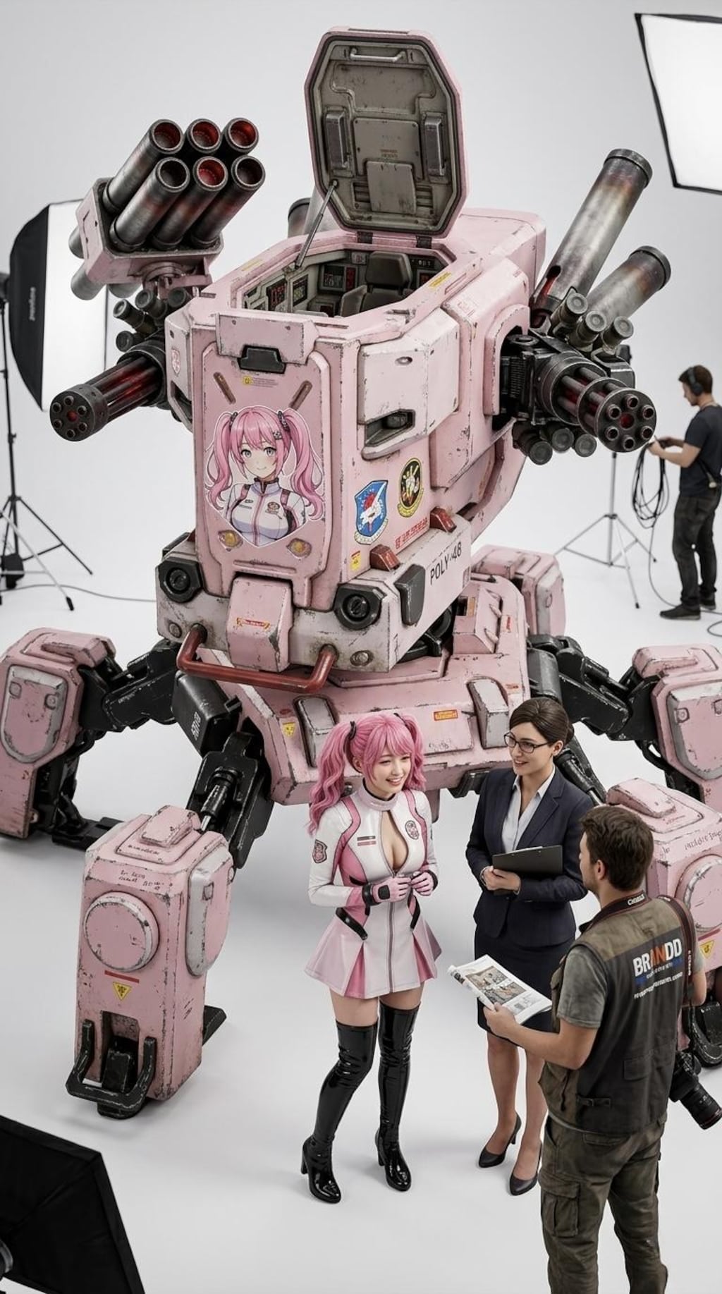 多足歩行兵器と女性パイロット【９】