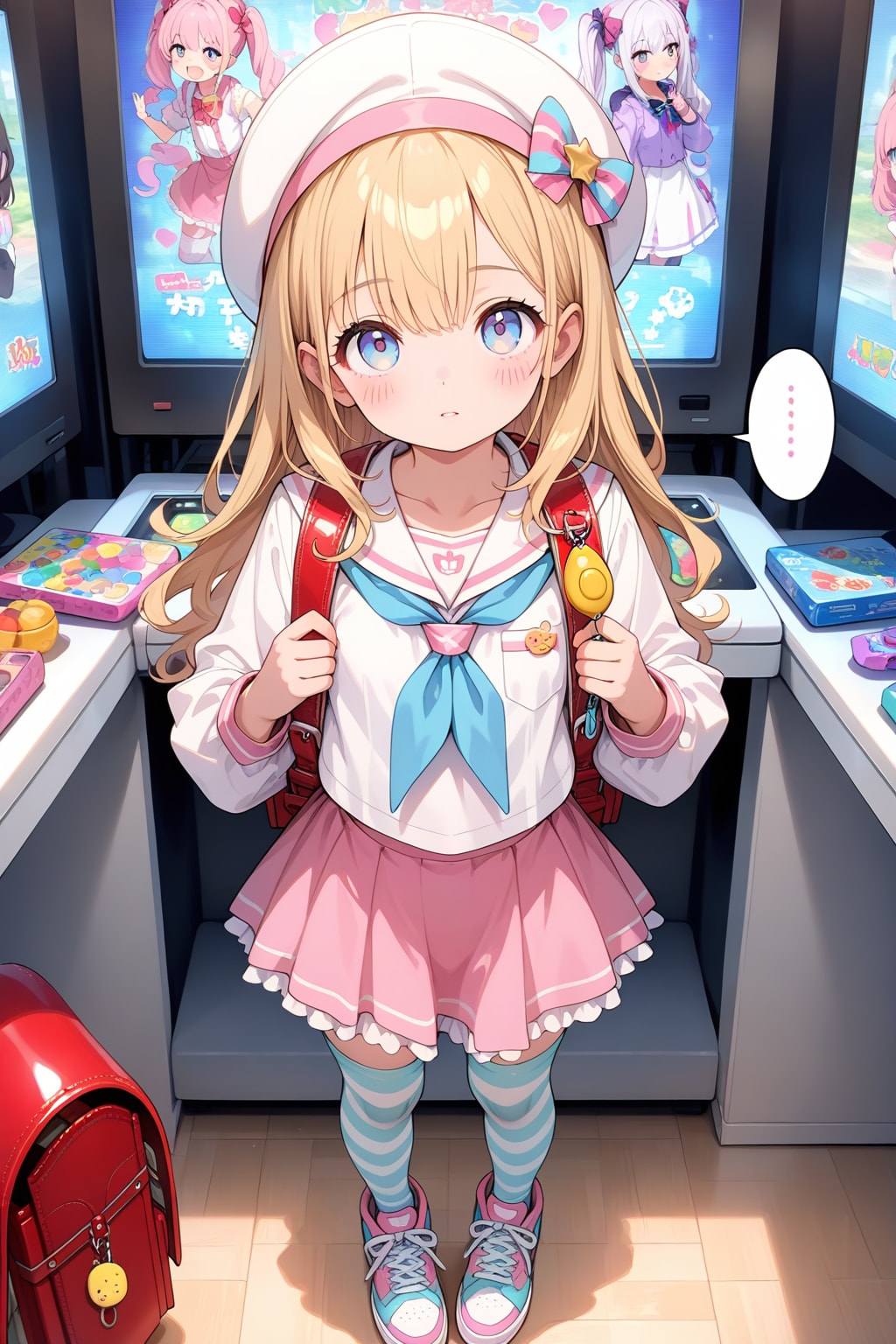 幼女先輩inゲーセン | の人気AIイラスト・グラビア
