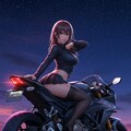 バイクのSexyな女 11枚目