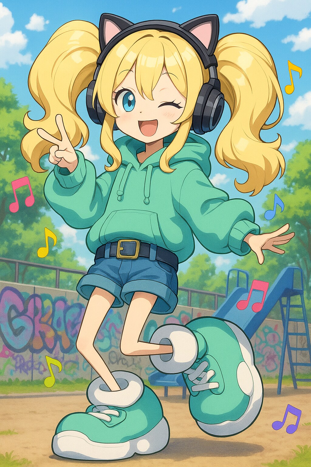 オーバーサイズなポニ子