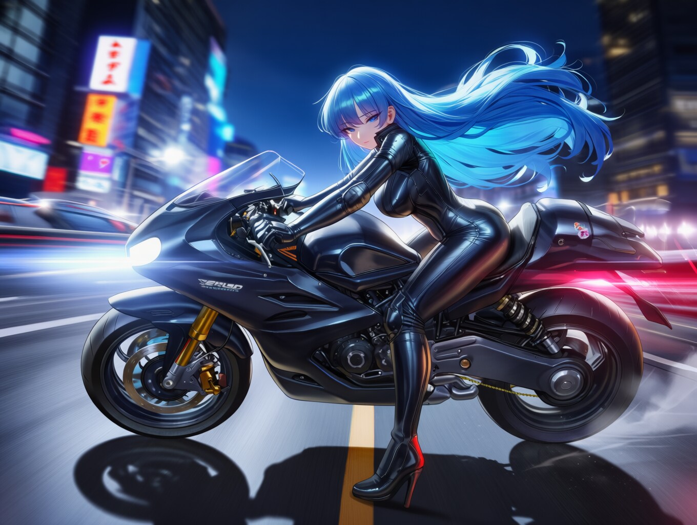 バイカーガール