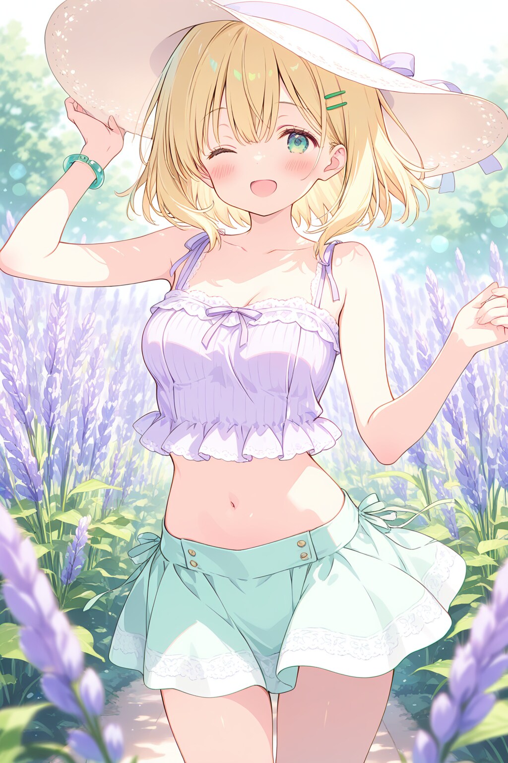 初夏のラベンダースタイル