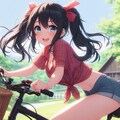少女と自転車 2 6枚目