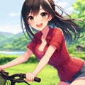 少女と自転車 2 5枚目