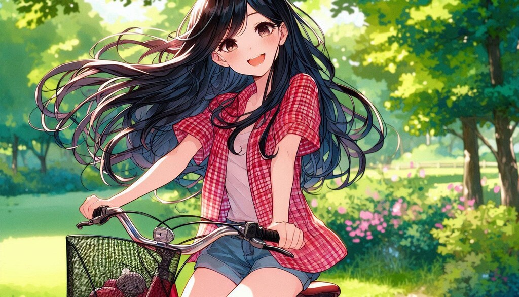 少女と自転車 2