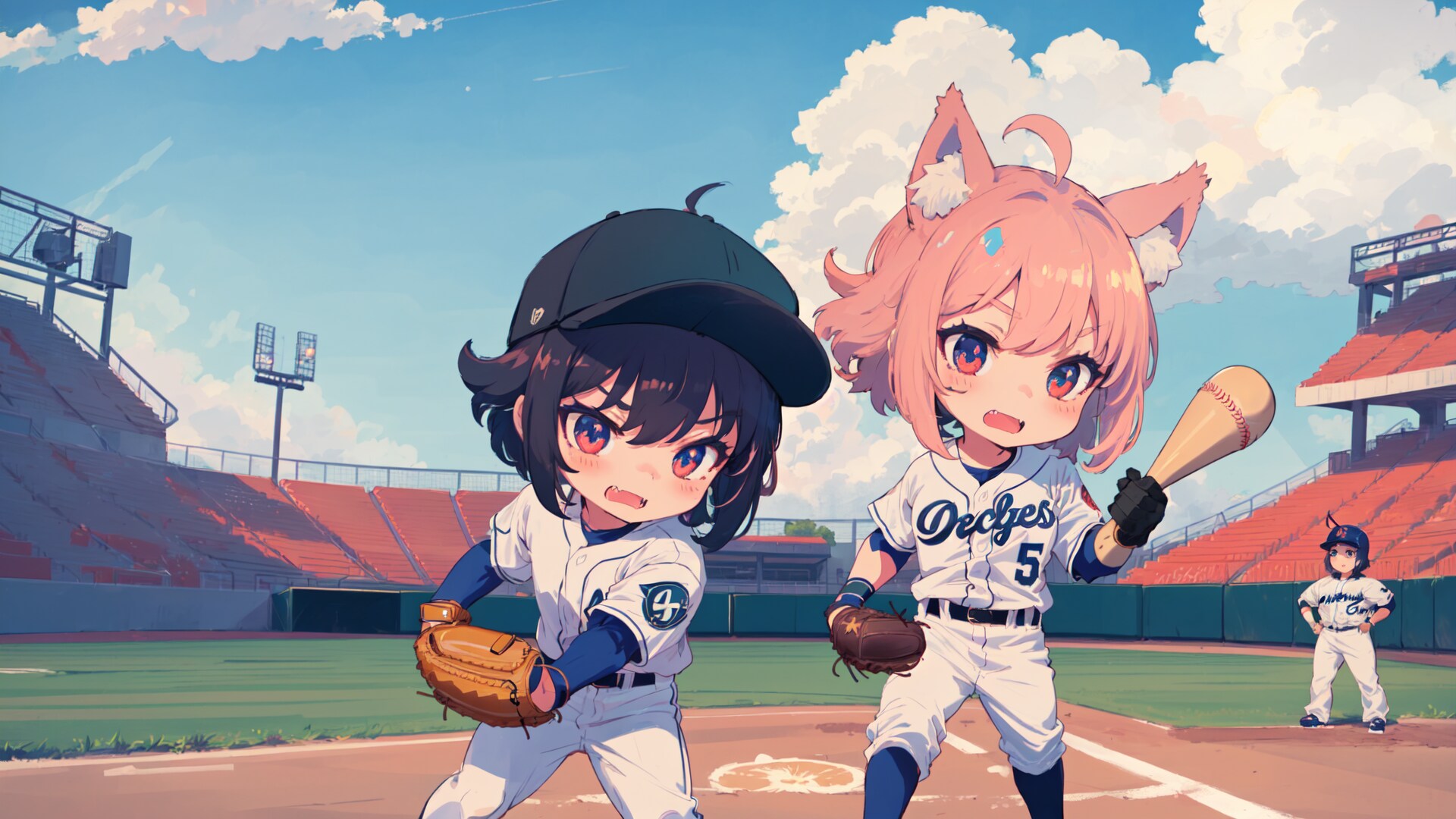 chicken drumstick bat 🍗⚾