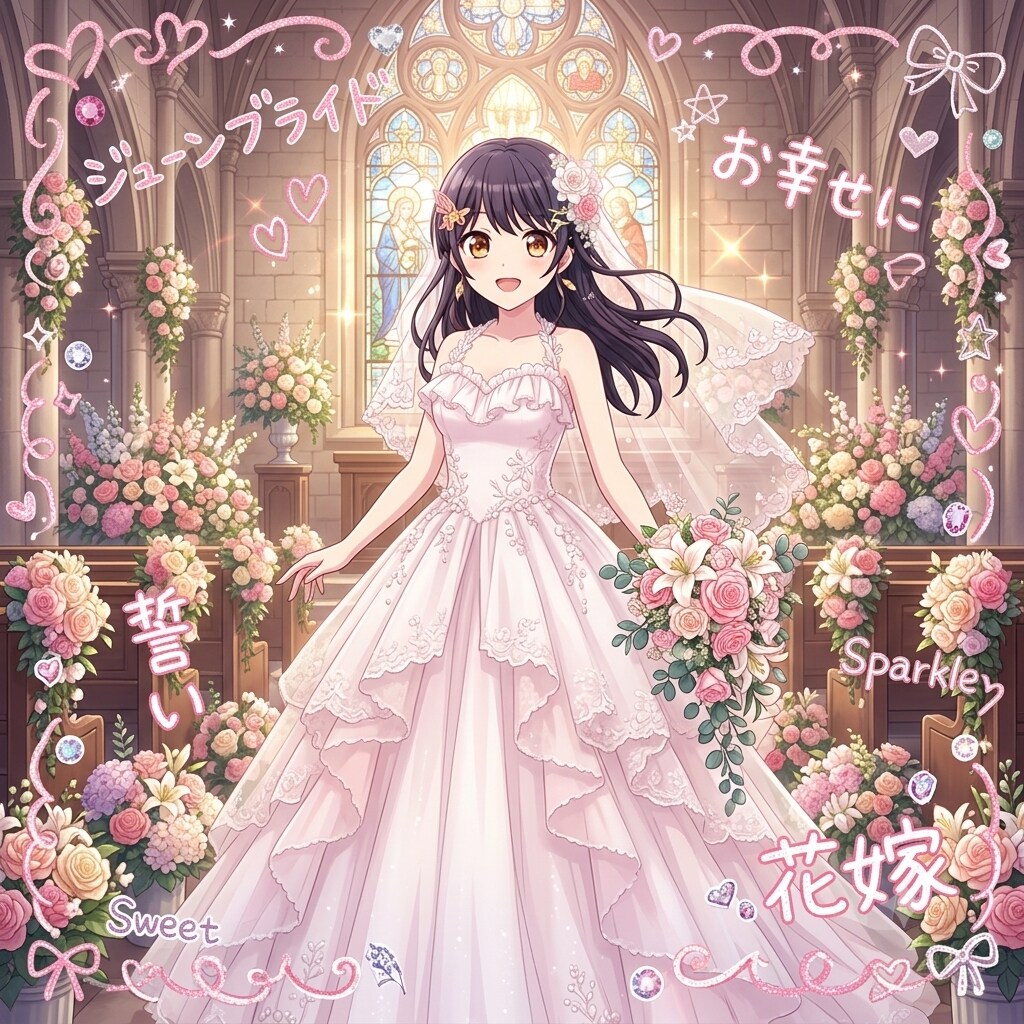 6月の花嫁ちゃん