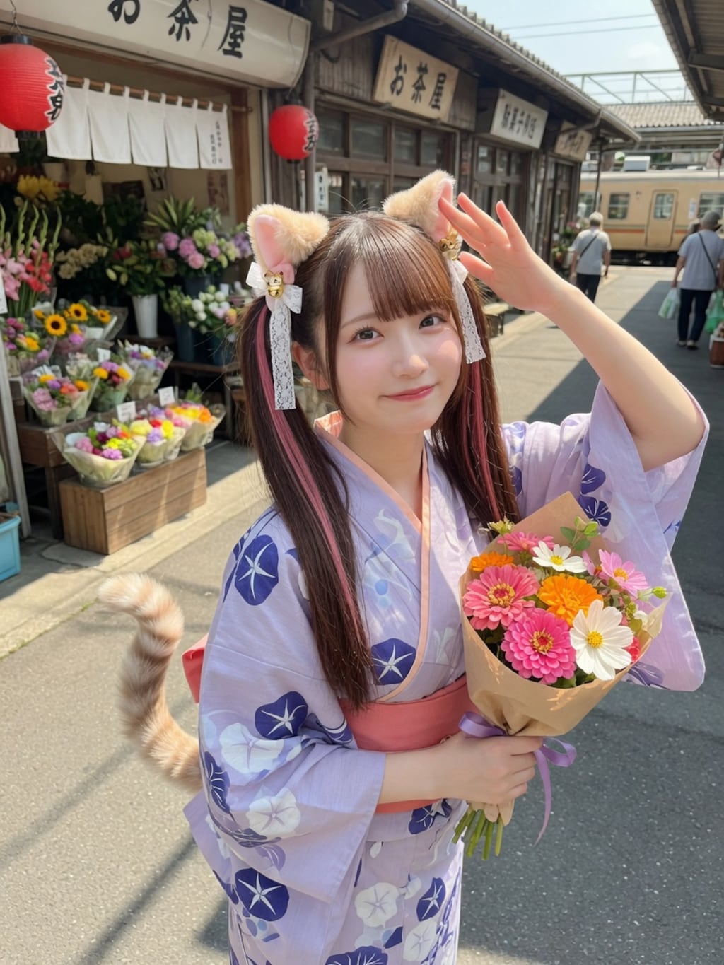 黒ツイにゃん