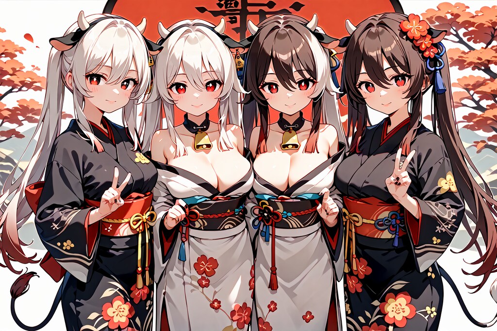 2025年干支カレンダー２月（失敗）