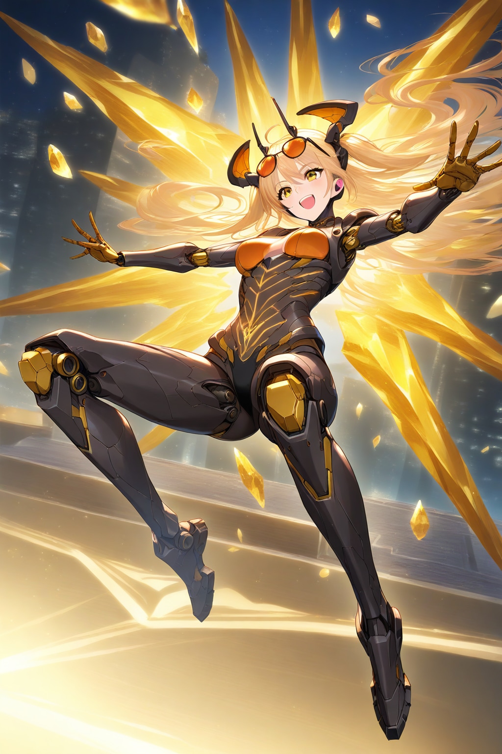 ちちぷい生成メカ娘　コガネムシ4　この先は通さん1