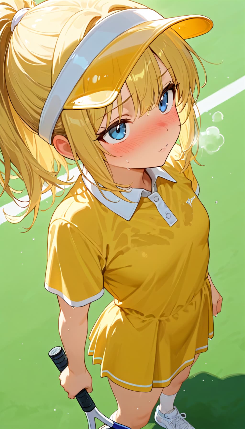 黄色髪ちゃん