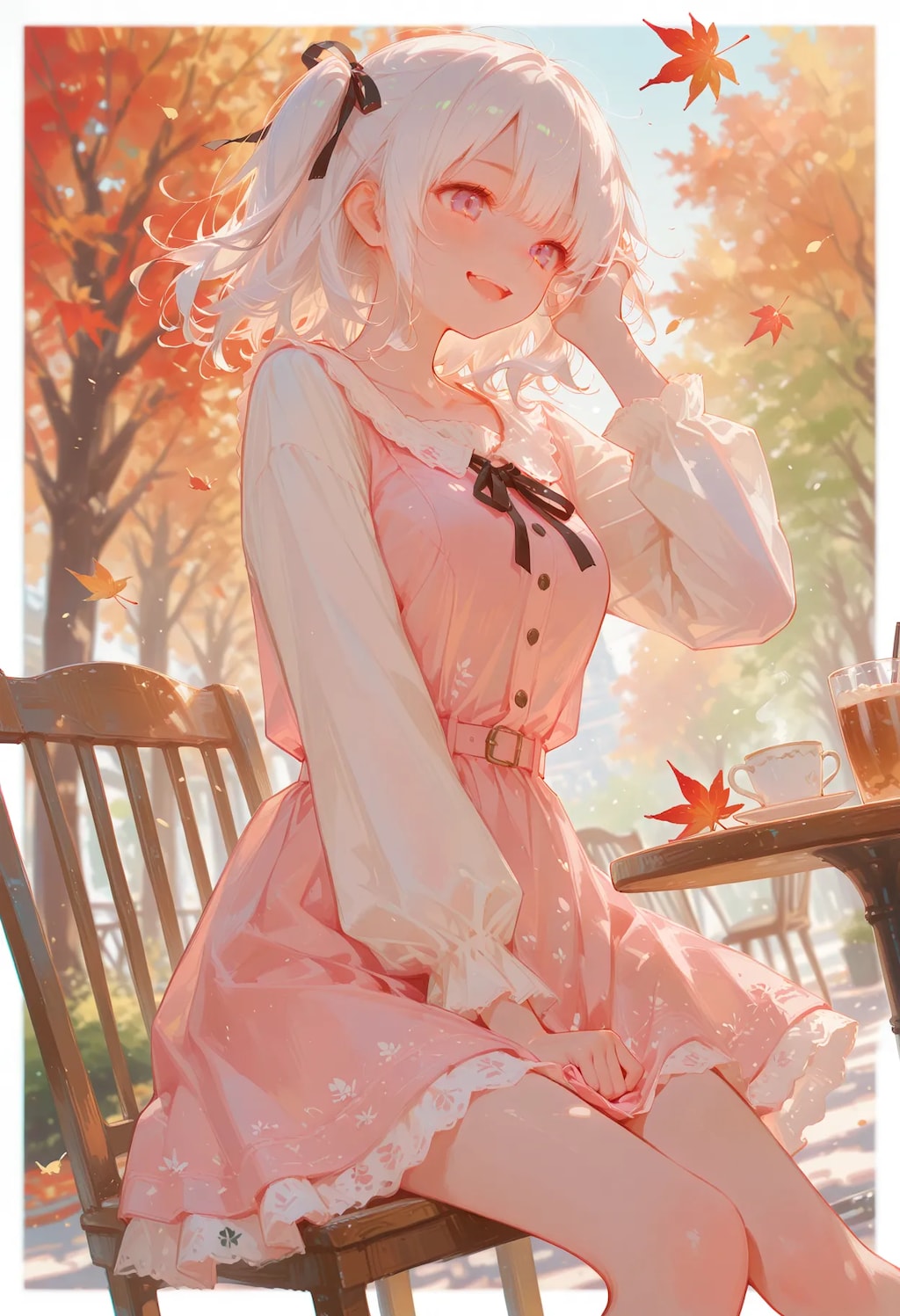 風の強い秋の午後