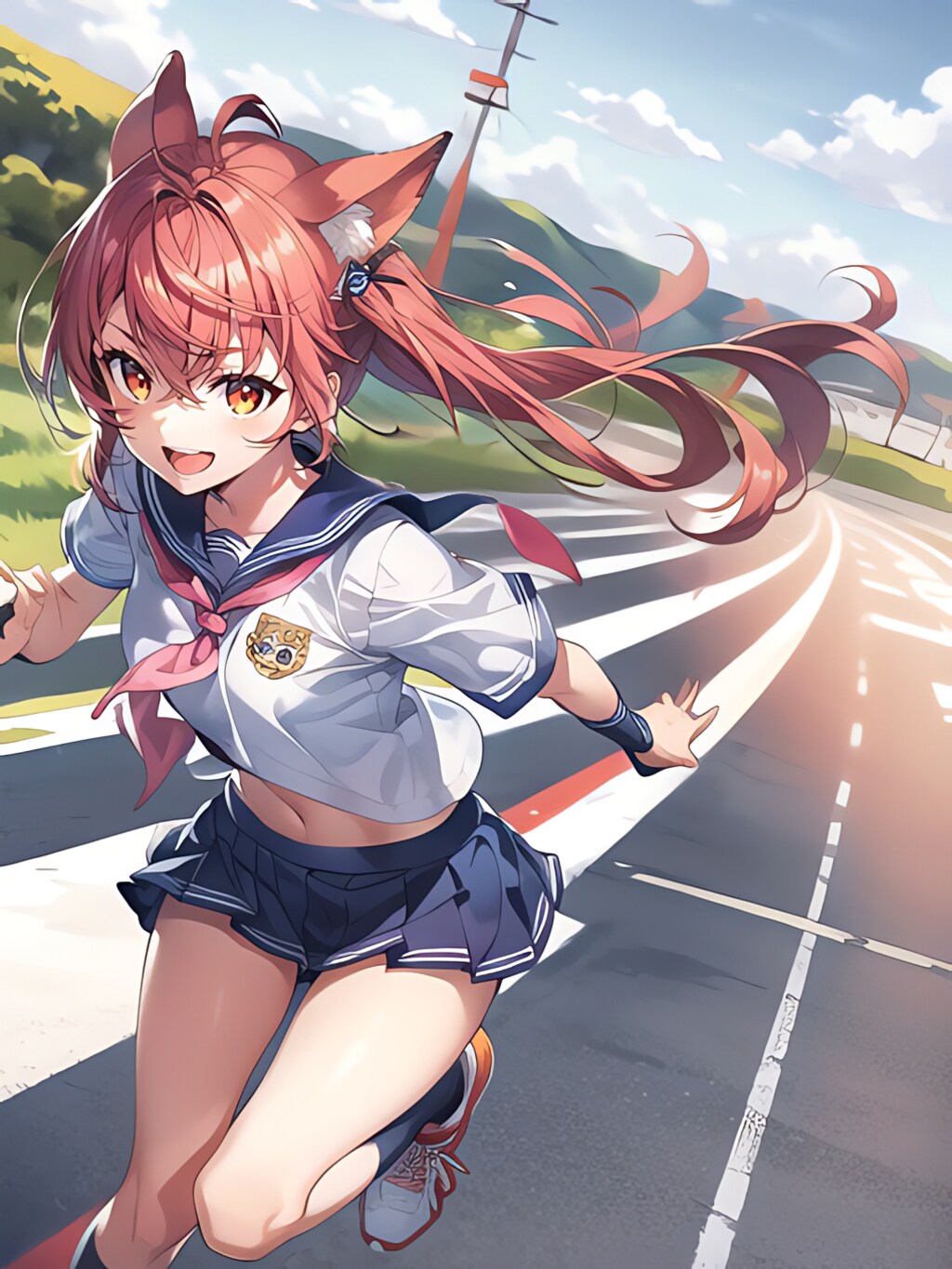 ネコ娘　ちちぷいダービー