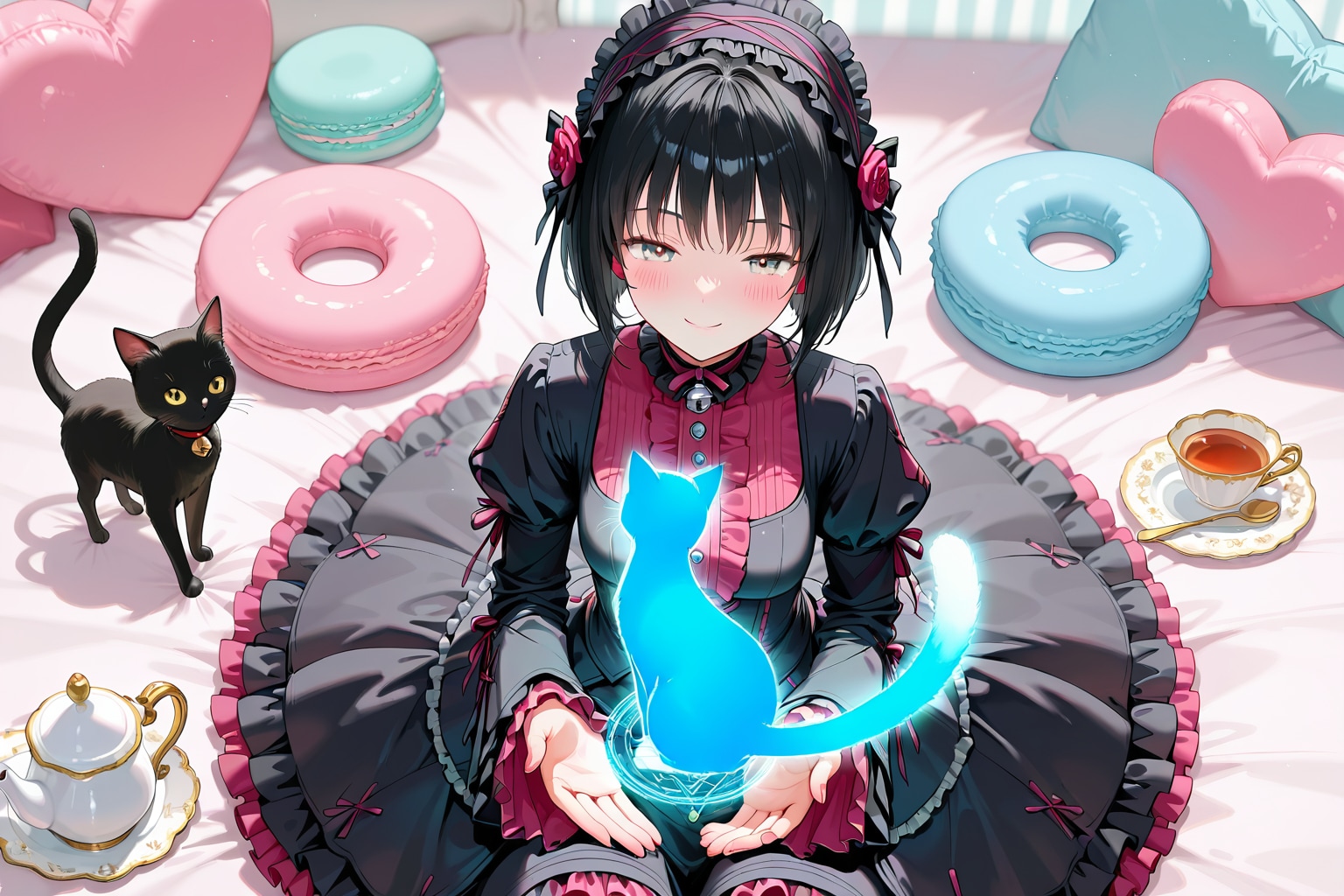 マカロン・ゴシック | の人気AIイラスト・グラビア