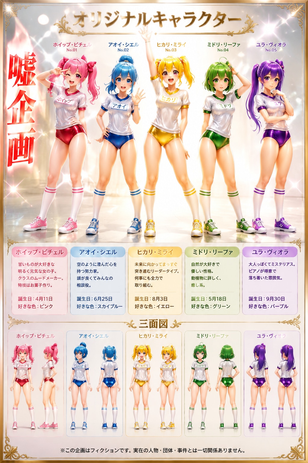 オリジナルキャラクター　ブルマ