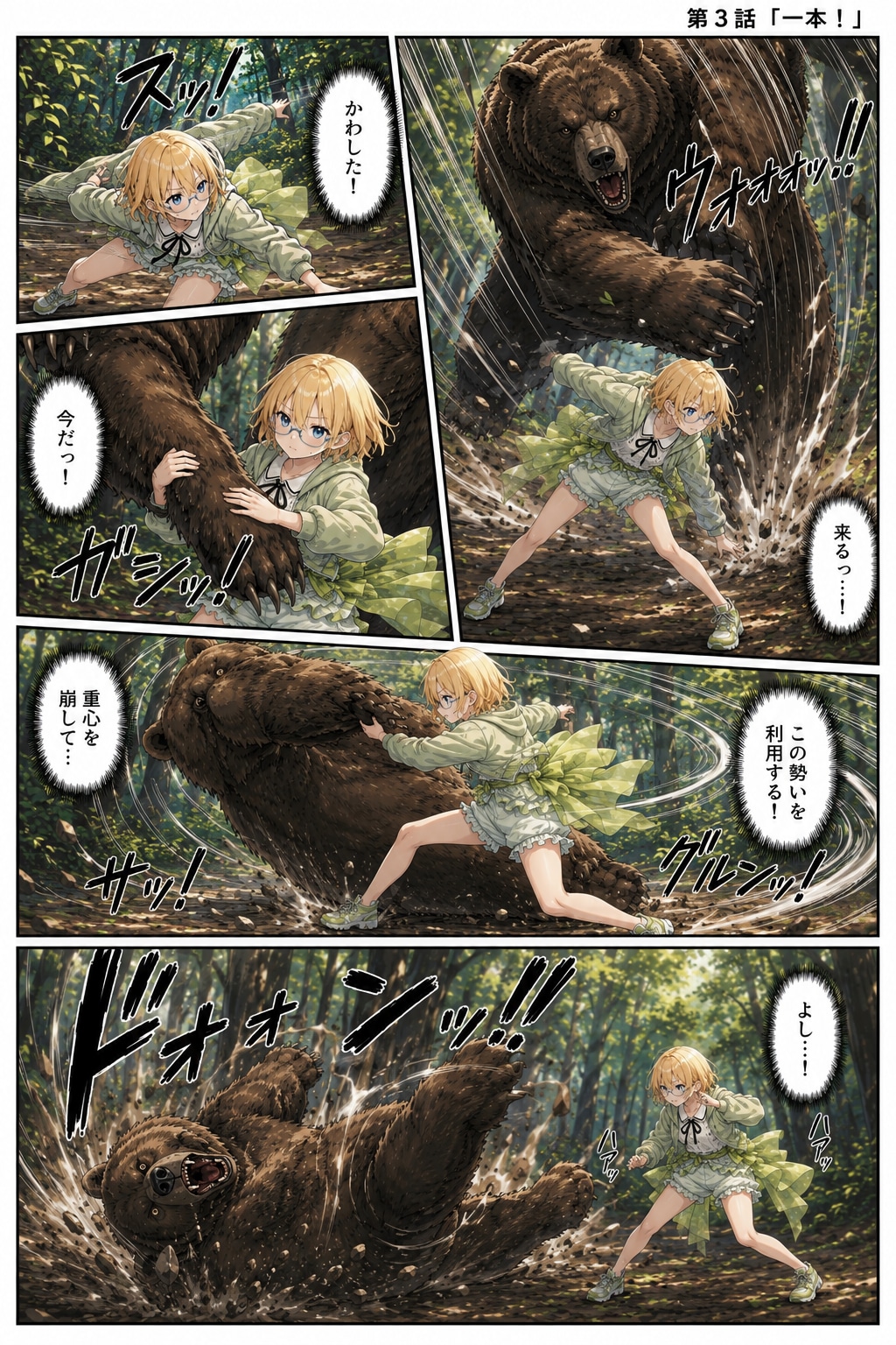 森のくまさん