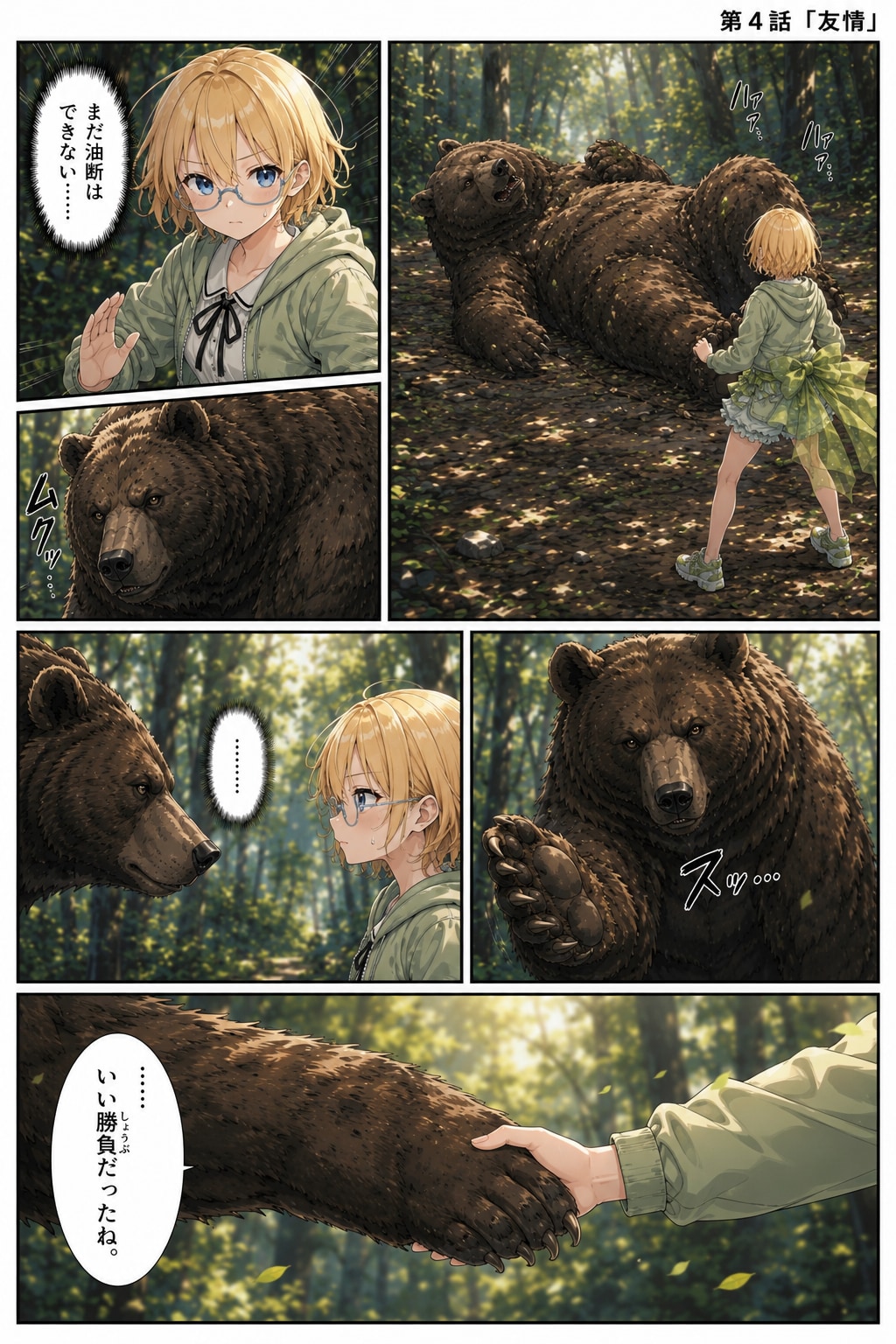 森のくまさん