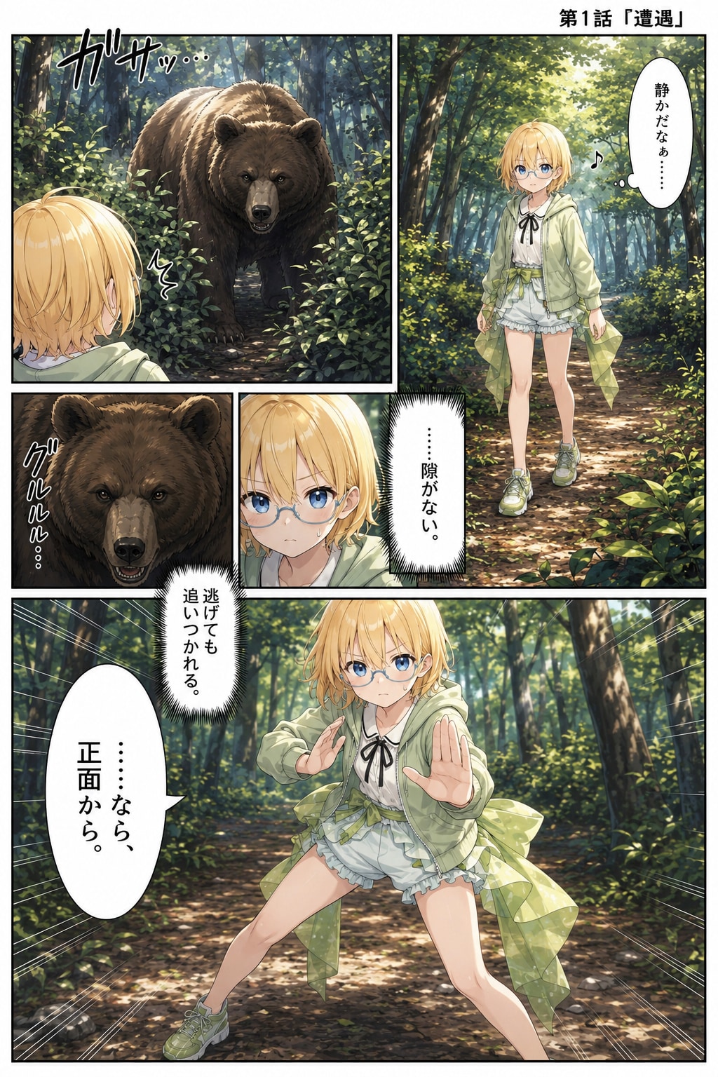 森のくまさん